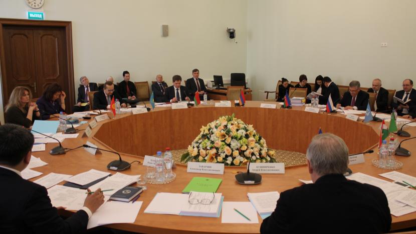 Заседание Комиссии по экономическим вопросам при Экономическом совете СНГ