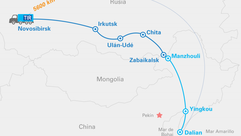 TIR en China mejoran las expectativas de la iniciativa Belt and Road