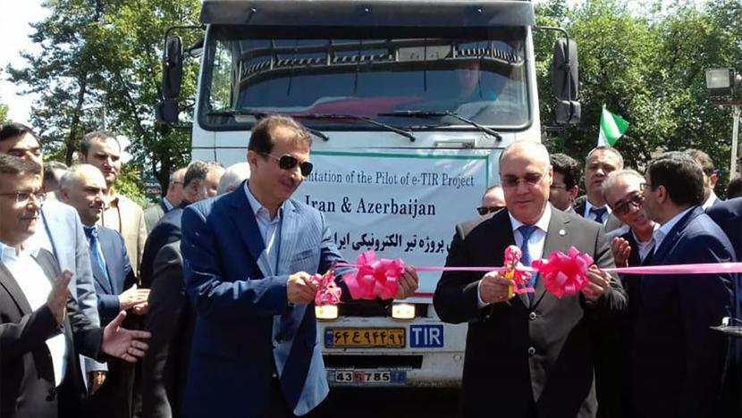 Digital TIR transports commence between Iran and Azerbaijan
