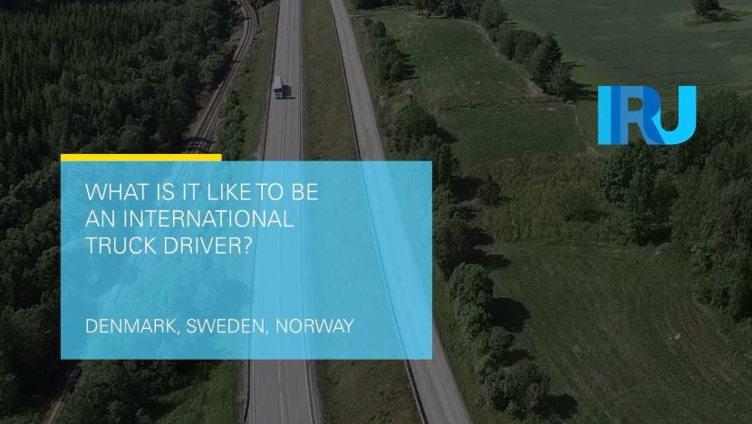 What is it like to be an international truck driver?