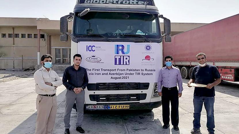 First Pakistan exports to Russia by TIR