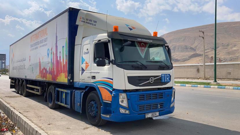 TIR truck in UAE-Turkey corridor