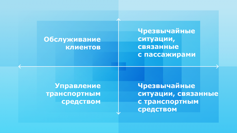 Наборы навыков, оцениваемые IRU RoadMasters