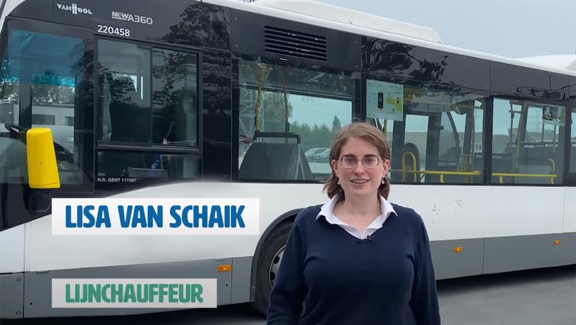 Lisa Van Schaik, bus driver.