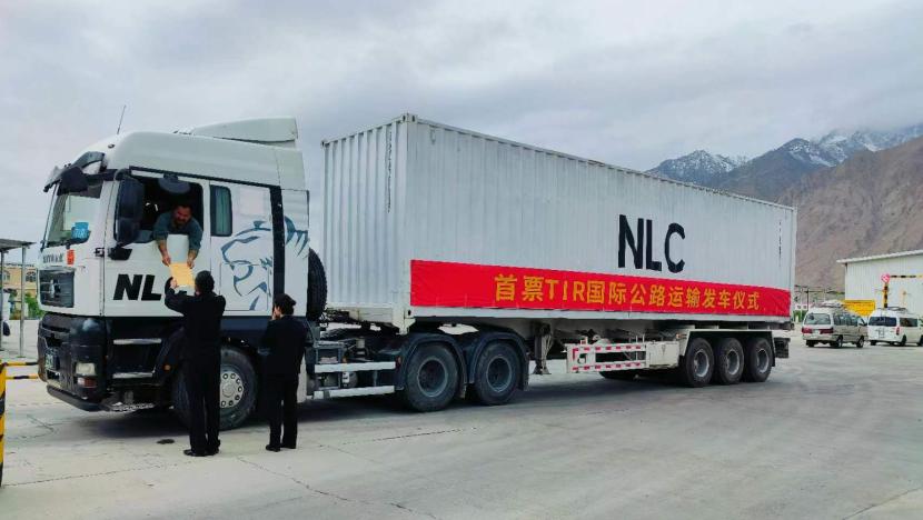 New TIR trade route opens connecting China to Pakistan and Afghanistan