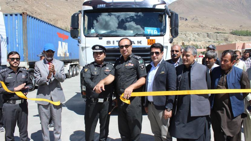 New TIR trade route opens connecting China to Pakistan and Afghanistan