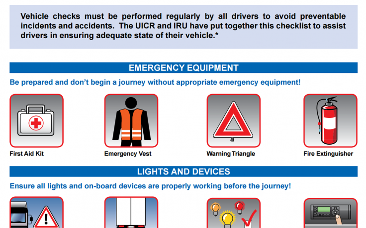vehicle checklist