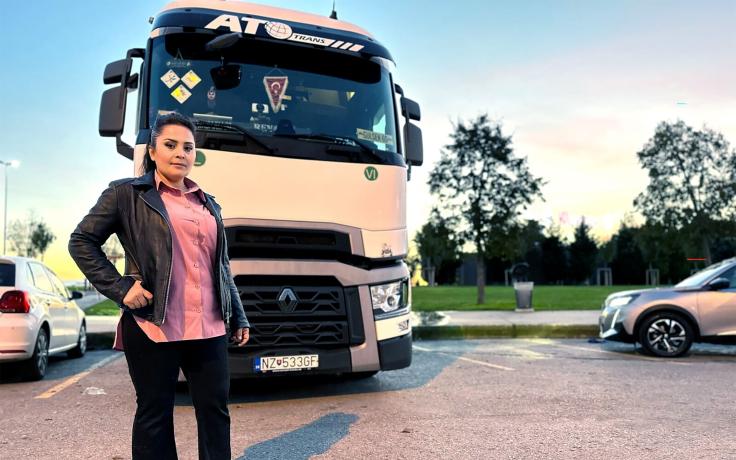 A mother’s dream come true: I’ve always wanted to be a truck driver | IRU | World Road Transport Organisation