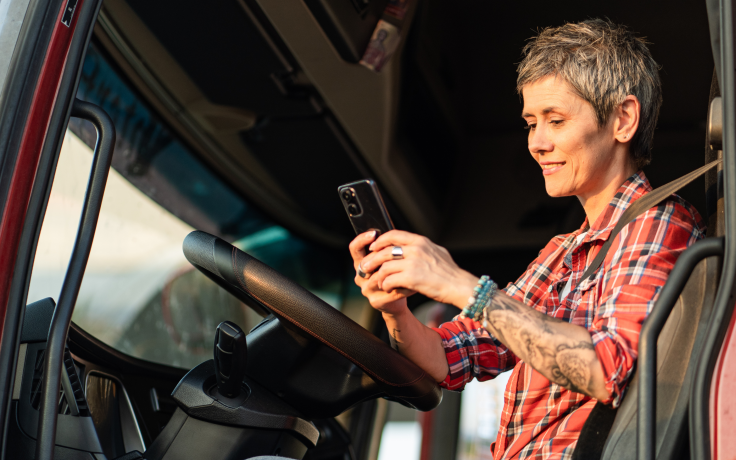 Better working conditions for truck drivers at the touch of an app ...