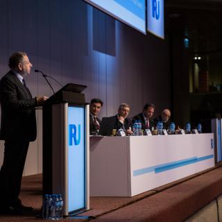 Jean Todt today at the IRU General Assembly