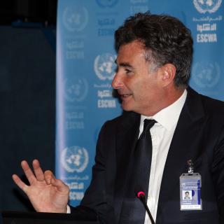 IRU Secretary General, Umberto de Pretto took part in UN ESCWA annual meeting