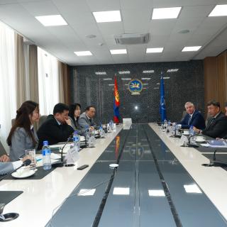 IRU delegation at the Customs Central Administration of Mongolia