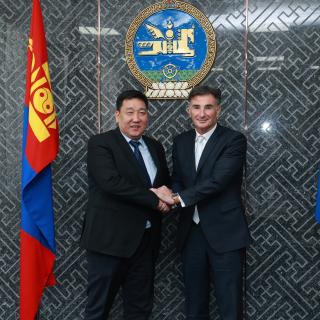 IRU delegation at the Customs Central Administration of Mongolia