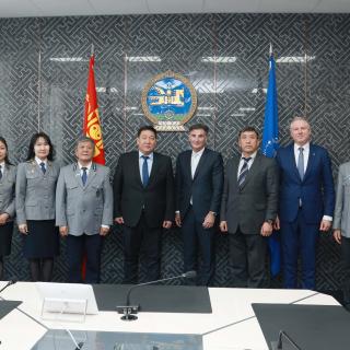 IRU delegation at the Customs Central Administration of Mongolia