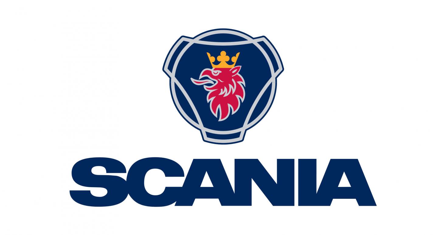 Как выглядит значок скании Scania IRU World Road Transport Organisation