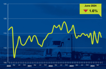 ATA Truck Tonnage Index fell 1.6% in June