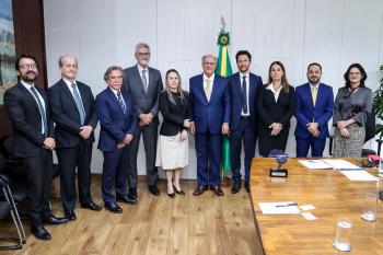meeting between IRU, NTC&Logística and Brazil’s Vice President, Geraldo Alckmin