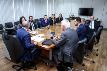 meeting between IRU, NTC&Logística and Brazil’s Vice President, Geraldo Alckmin