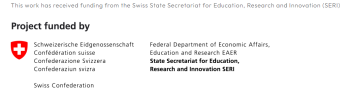 Project funded by the Swiss Confederation