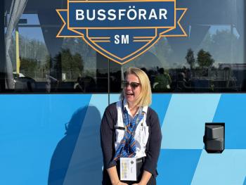 School bus driver Anna clinches top spot in Swedish championship 