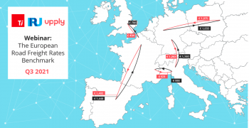 Webinar: The European road freight rates benchmark Q3 2021