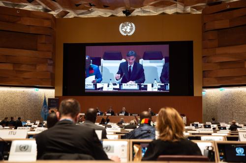IRU leads road transport decarbonisation debate at United Nations
