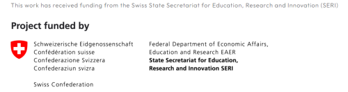 Project funded by the Swiss Confederation