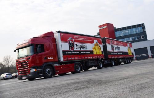 Eco-Truck Ninatrans Jupiler AbInbev - eco-truck, ecocombi, gigaliner