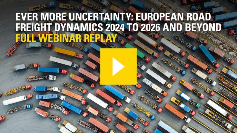 Ever more uncertainty: European road freight dynamics 2024 to 2026 and ...