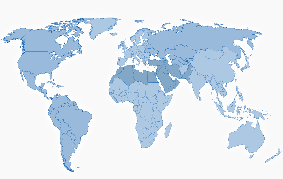IRU around the world IRU